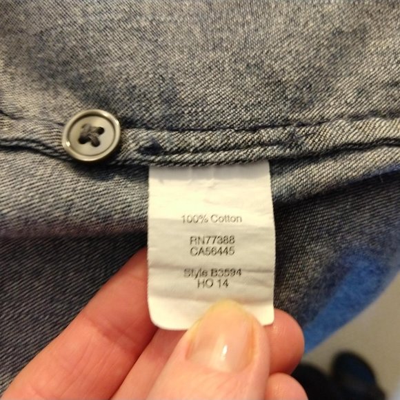 J Crew Denim Perfect Shirt - Picture 6 of 6